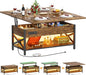 Aheaplus Coffee Table Lift Top by Aheaplus