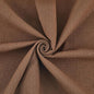 59.06 Inch Coffee Brown Needlework Fabric Natural Cotton Linen Cloth Quilting by CABODYALS