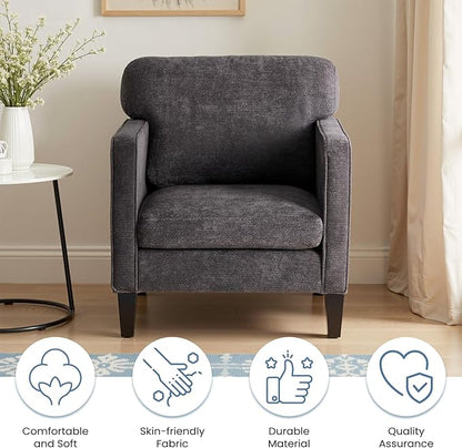 DUMOS Modern Accent Chairs for Living Room, Corner Chairs for Adults, Reading - Image 5