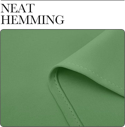 NICETOWN Froest Green Blackout Curtains 102 inches Length - Image 6