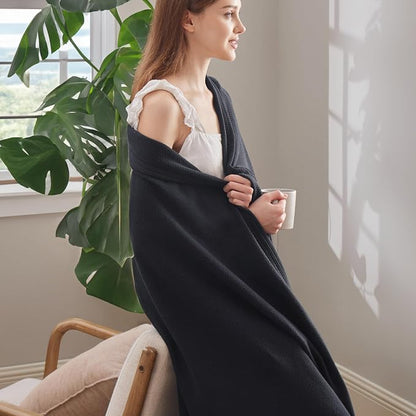 Bedsure GentleSoft 100% Cotton Large Throw Blanket - Image 4