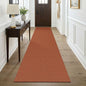 KOZYFLY Orange Runners for Hallway 3x9, Wide Washable Runner Rug, Woven Non by KOZYFLY