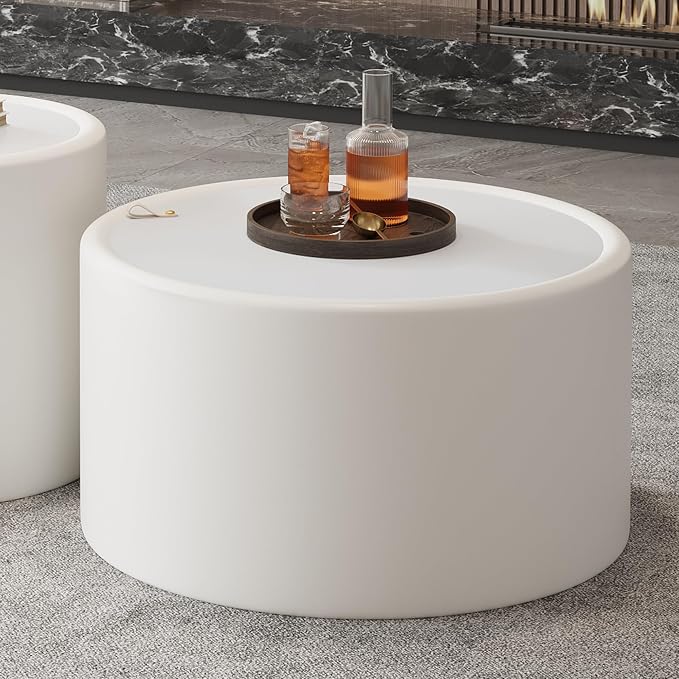 SSLine Modern Round Coffee Table - Image 3