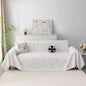 MYSKY HOME Boho Couch Cover White Sofa Covers by MYSKYHOME