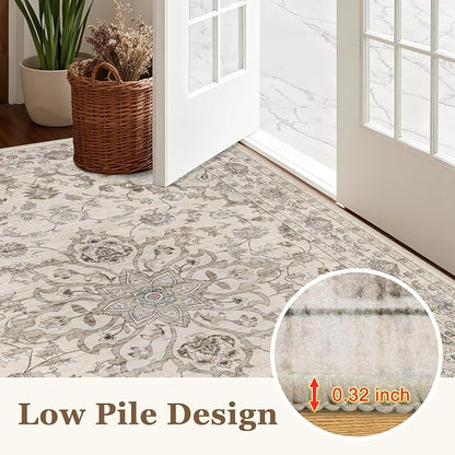 10x12 Area Rugs Living Room: Washable Rug - Image 9