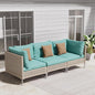 Grand patio 3-Piece Wicker Patio Furniture Set, Boho Outdoor Conversation Set by GrandPatio