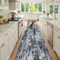 RELEANY Washable Runner 2'6"x12' Abstract Area Rug by RELEANY