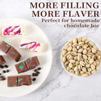 1 Inch Deep Chocolate Bar Mold, 3 Cavity Large Dubai Chocolate Molds, Thick Candy Bar Mould for Filling（2 Packs）