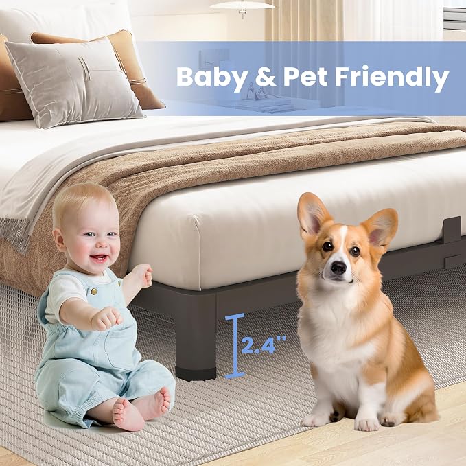 ROIL 4 inch Full Size Bed Frame - Image 7