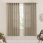 Light Filtering Linen Curtains 68 inches Long by LAMIT