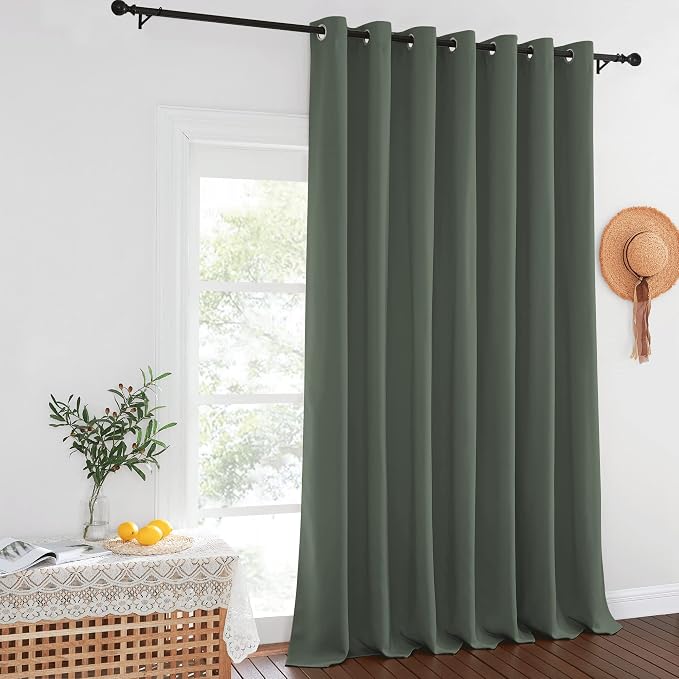 NICETOWN Dark Mallard Blackout Curtains - Image 8