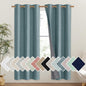 NICETOWN 100% Absolutely Blackout Linen Curtains by NICETOWN