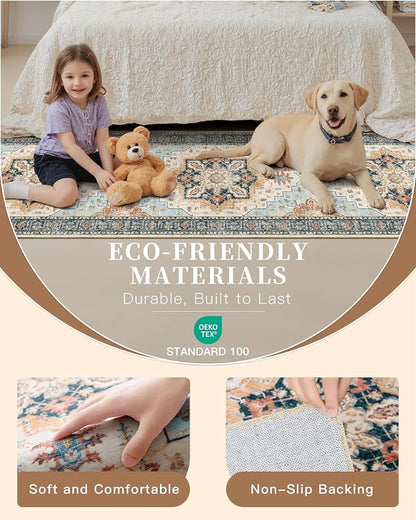 Madane Washable Runner Rug 2x6 Runners - Image 5