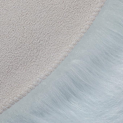 linmopm Faux Fur Rug Sheepskin Shag Fluffy Fuzzy White 2x3 ft Small Rugs - Image 8