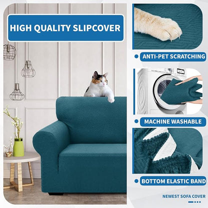 XINEAGE New Stretch Armchair Covers 1 Piece Chair Slipcovers Chair Protector - Image 6
