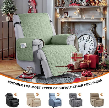 VANSOFY 100% Waterproof Recliner Chair Covers, Recliner Cover Non-Slip Dog - Image 4