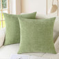 CaliTime Decorative Couch Throw Pillow Covers 22 X 22 Inches Sage Green | Pack by CaliTime