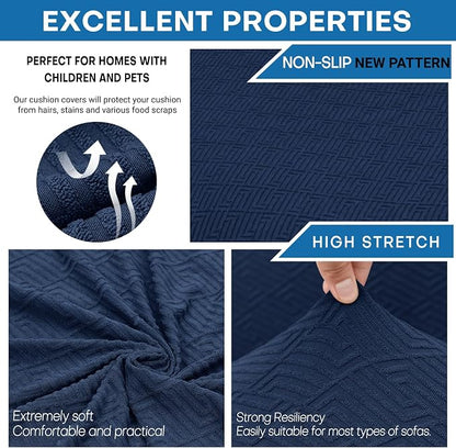 XINEAGE 2026 New 4 Pieces Extra Large Couch Covers - Image 5