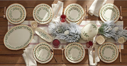 Lenox 146504000 Holiday Dinner Plate, Christmas Dinnerware