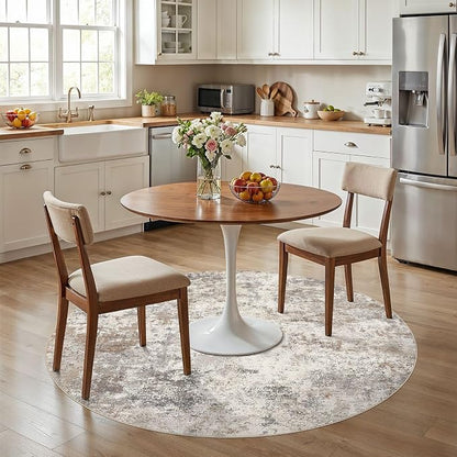 UERMEI 6ft Round Area Rug Living Room Rugs - Image 4