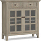 SIMPLIHOME Acadian Storage Cabinet by SimpliHome