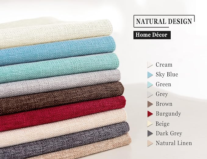 Stellhome Set of 2 Christmas Decorative Linen Throw Pillow Cover Square - Image 5