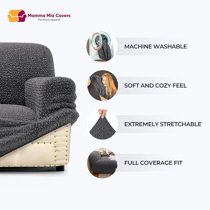 PAULATO BY GA.I.CO. Loveseat Slipcover - Image 4
