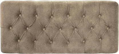Homepop Home Decor | Tufted Ainsley Button Storage Ottoman Bench - Image 6