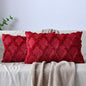 Set of 2 Soft Moroccan Throw Pillow Covers 12x20 Inch Plush Boho Decorative by Cozoomy