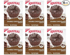 Krusteaz Muffin Mix, Double Chocolate Muffin Mix, Made with Real Chocolate Chips & No Artificial Flavors, Colors or Preservatives, 20 OZ Box (Pack of 6)