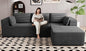 106" Cloud Sectional Boneless Couches by GRUSIGN