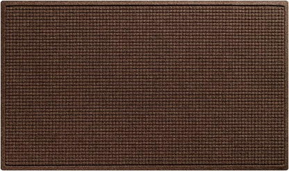WaterHog Squares Front Door Mat Indoor Outdoor Entrance, All-Weather Mats | by WaterHog