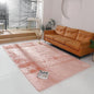 linmopm Faux Fur Rug Sheepskin Shag Fluffy Fuzzy 6x9 ft Pink Rugs by Limopmfauxfurproducts