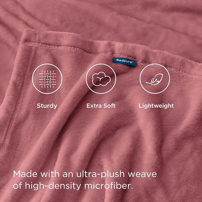 Bedsure GentleSoft Fleece Throw Blanket - Image 4