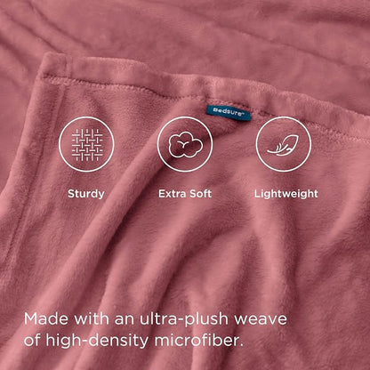Bedsure GentleSoft Fleece Throw Blanket - Image 4
