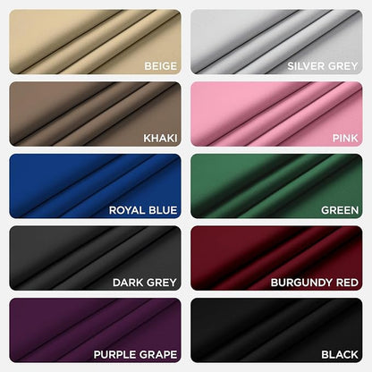 Joydeco Blackout Curtains 63 Inchs Long 52 Wide Black Out Curtains 2 Panels - Image 8