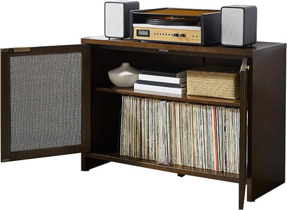 Crosley Furniture Kenji Media Console, Record Player Stand by CrosleyFurniture