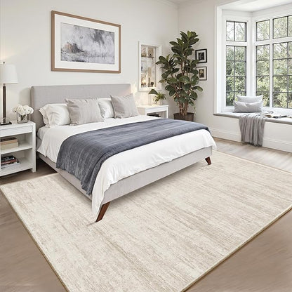 8x10 Area Rugs for Living Room, Modern Abstract Non-Slip Backing Washable Rugs - Image 6