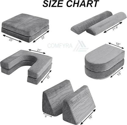 10 PCS Modular Kids Play Couch - Image 3
