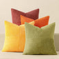 MIULEE Fall Yellow Orange Rust Throw Pillow Covers 20x20 Inch 4 Packs Boho by MIULEE