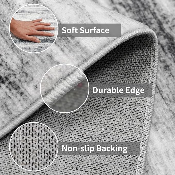 3x14 Washable Hallway Runner Rug: Extra Long Runners - Image 5