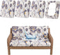Waterproof Outdoor Cushion Covers, Stretch Patio Slipcovers | UV Resistant by hyha