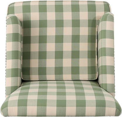 Christopher Knight Home Eve Modern Upholstered Club Chair, Wooden Living Room - Image 7