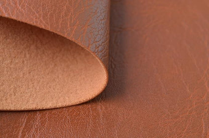 Wento Thick Faux Leather Fabric Soft Skin Grain PU Leather - Image 5