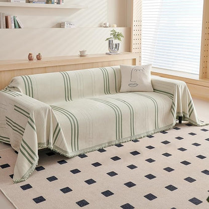 DREAMINGO Couch Cover Reversible Chenille 3 Seat Sofa Covers by DREAMINGO