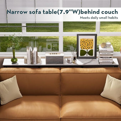 WOHOMO Console Table, Small Modern Entryway Table - Image 6