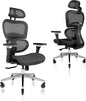 Nouhaus Ergo3D Ergonomic Office Chair Lumbar Support Mesh Office Chair by Nouhaus