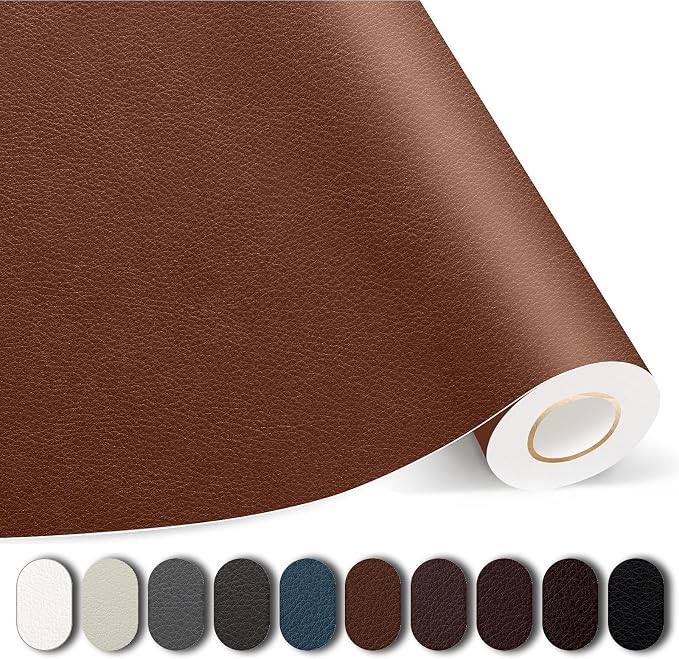 Kangshoon Leather Repair Patches, Self-Adhesive Leather Repair Tape, Stretch by GiveYourFurnitureaNewLife