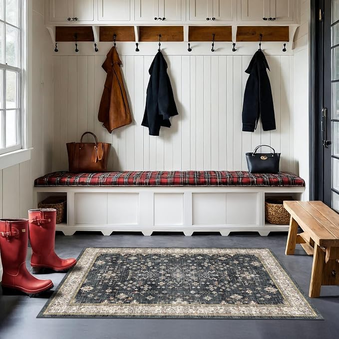 2x4 Entryway Runner Rugs, Small Runners - Image 3