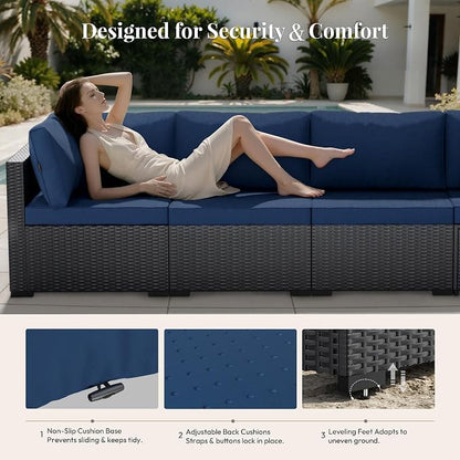 WWR Patio Furniture Set 7 Piece - Image 3